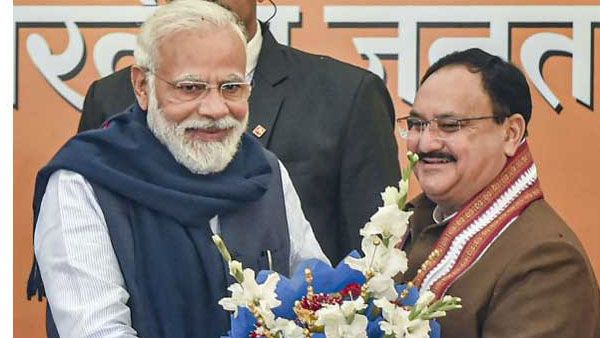 మోదీ నాయకత్వానికి ప్రశంసలు - బీజేపీ ఓట్ షేర్ పెరిగింది : జాతీయ కార్యవర్గ సమావేశంలో నడ్డా..!!