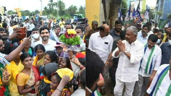 వేడెక్కిన కుప్పం: సర్వశక్తులూ ఒడ్డుతోన్న మంత్రి పెద్దిరెడ్డి..నారా లోకేష్: మాటలు తూటాల్లా