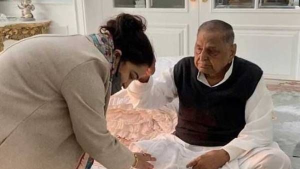 బీజేపీలో చేరిన అపర్ణ యాదవ్‌కు మామ ములాయం సింగ్ ఆశీస్సులు