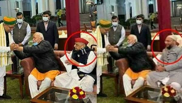 అసదుద్దీన్ పక్కన మోహన్ భగవత్.. మార్పింగ్ చేసి, భగ్గుమన్న ఎంఐఎం, ఫిర్యాదు