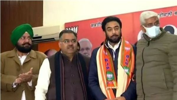 పంజాబ్ కాంగ్రెస్‌కు షాక్: బీజేపీలో చేరిన ఎమ్మెల్యే హర్‌జోత్ కమల్, సోనూ సూద్ చెల్లెలిపై పోటీ