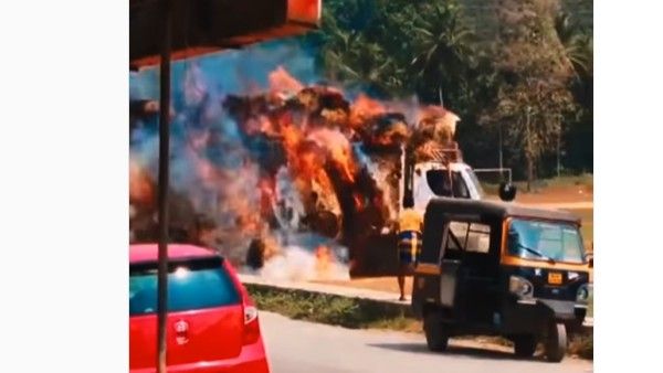 Wow U R Great:లారీపై మంటలు.. అయినా గ్రౌండ్‌లో తిప్పి, కంట్రోల్... శభాష్ చోదకా..!