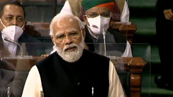 కాంగ్రెస్ సహా విపక్షాలపై ప్రధాని విసుర్లు-రాష్ట్రపతి ప్రసంగానికి ధన్యవాదాలు-ఎన్డీయేకు కితాబు