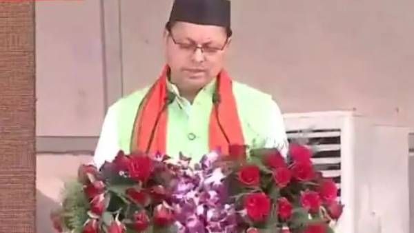 ఉత్తరాఖండ్ ముఖ్యమంత్రిగా పుష్కర్ సింగ్ ధామి ప్రమాణం: ప్రధాని మోడీ హాజరు