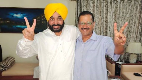 పంజాబ్ ప్రజల విప్లవంపై అరవింద్ కేజ్రీవాల్; ఆప్ కు కాంగ్రెస్ చీఫ్ సిద్ధూ అభినందనలు