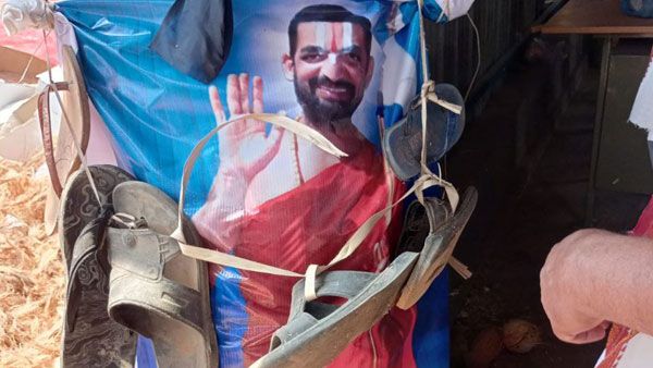 చిన్నజీయర్ వ్యాఖ్యలపై ముదురుతున్న రగడ; చెప్పుల దండలు, దిష్టిబొమ్మల దహనాలతో వార్నింగ్