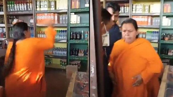 మద్యం దుకాణాలపై మాజీ సీఎం దాడి : ఇంట్లోనే బార్ కు అనుమతి - రోడ్డు మీదకు ఫైర్ బ్రాండ్..!!