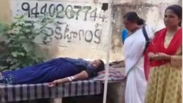 అక్కడ వాటర్ ట్యాంక్ క్రిందే గర్భిణీలకు చికిత్స.. ఇదేనా ఆరోగ్యాంధ్రప్రదేశ్!!