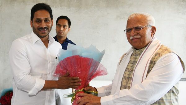 హర్యానా సీఎం ఖట్టర్ తో జగన్ భేటీ-వైజాగ్ రిసార్ట్స్ లో ఏకాంత చర్చలు-సర్వత్రా ఆసక్తి