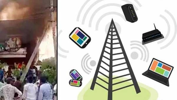 కోనసీమలో టెకీల పాట్లు.. నెట్ బందవడంతో తప్పని ఇబ్బందులు..గోదావరి ఒడ్డున