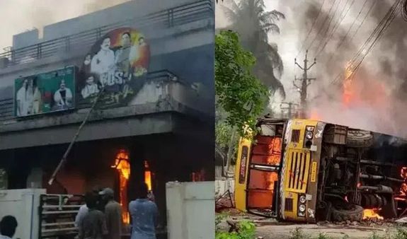 కోనసీమ అల్లర్లు: 46 మందిపై కేసు నమోదు.. ఈ సెక్షన్ల కింద...