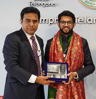 మంత్రి కేటీఆర్- మంత్రి ఆదిత్య థాకరే భేటీ.. సంస్కరణలపై వివరణ