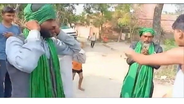 ముగ్గురు ముస్లిం ఫకీరులతో గుంజీళ్ళు తీయించి జై శ్రీరామ్ నినాదాలు; యూపీలో షాకింగ్ ఘటన