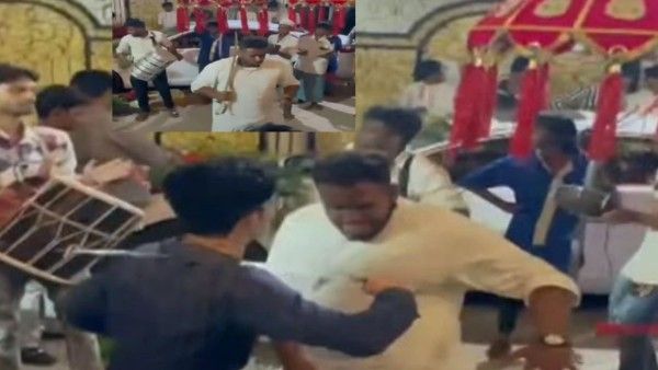 బారత్‌లో కత్తులు, తల్వార్‌.. వీడియో వైరల్, ఎక్కడ అంటే..