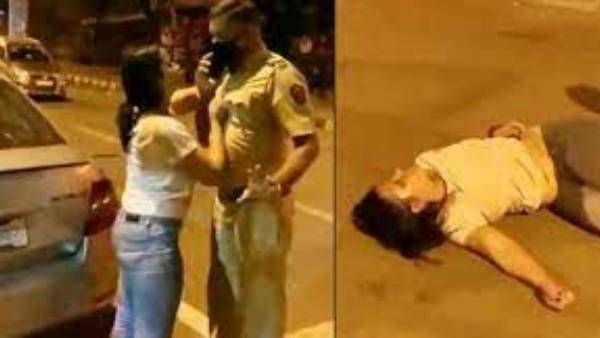 viral:ఏం అమ్మాయిలు రా నాయనా.. మందేసి చిందేసి, క్యాబ్ డ్రైవర్‌పై ప్రతాపం, ఖాకీపై కూడా