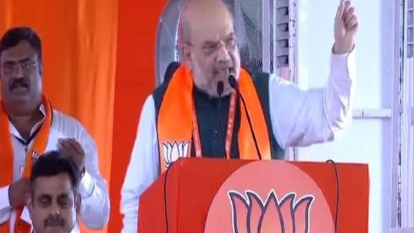 సచివాలయానికి వెళ్లేది బీజేపీ ముఖ్యమంత్రే: కేసీఆర్‌పై అమిత్ షా విమర్శలు