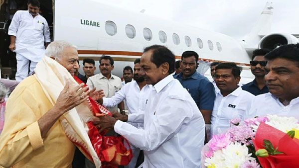 మూడోసారి ప్రోటోకాల్ ఉల్లంఘన: ప్రధాని మోదీని ఆహ్వానించేందుకు వెళ్లని కేసీఆర్, యశ్వంత్ సిన్హాకు ఆహ్వానం