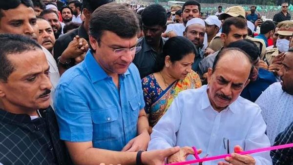 ఎట్టకేలకు చాంద్రాయణగుట్ట ఫ్లైఓవర్ ను ప్రారంభించిన హోం మంత్రి మహమూద్ అలీ
