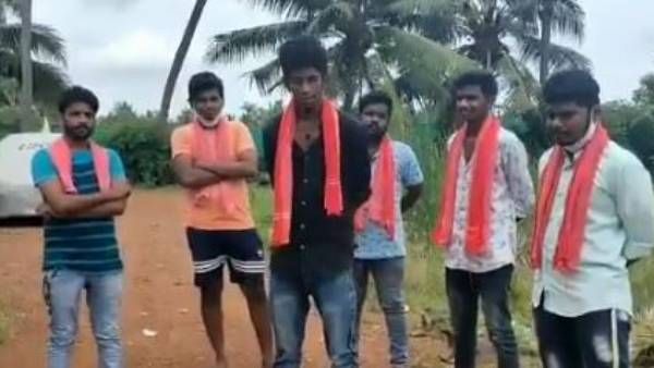 పవన్ మాల: ఎర్రకండువాలతో పవన్ కళ్యాణ్ కోసం 49రోజుల దీక్ష; ఇది పవనిజం అంటే!!