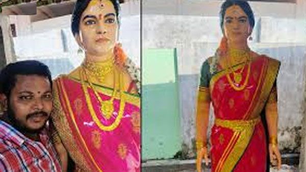 రాఖీ పండుగనాడు సోదరి విగ్రహాన్ని ఆవిష్కరించిన సోదరుడు; తనలా ఎవరికీ జరగొద్దని.. ఇదికదా ప్రేమంటే!!