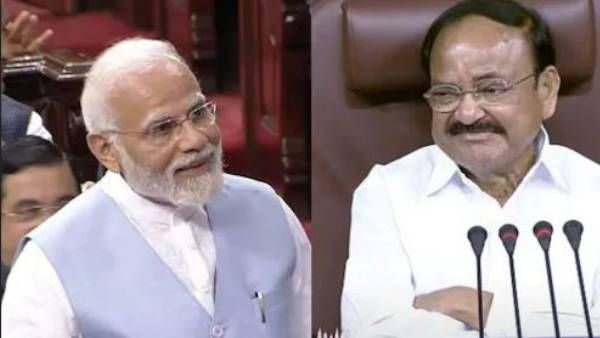 భాషపై పట్టు, విలువలు ఆచరణీయం, వెంకయ్యనాయుడు వీడ్కోలు సభలో మోడీ