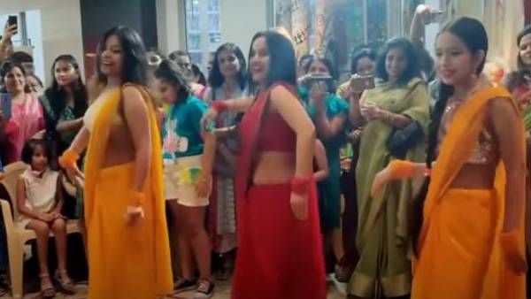 Viral Video: ఊ అంటావా పాటకు కిర్రాక్ స్టెప్పులేసిన మహిళలు.. చూస్తే మతిపోవాల్సిందే..