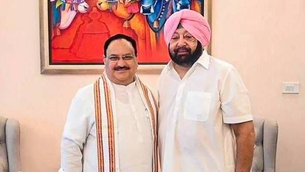 బీజేపీలో చేరిన మాజీ సీఎం అమరీందర్ సింగ్, ఆయన పార్టీ కూడా విలీనం