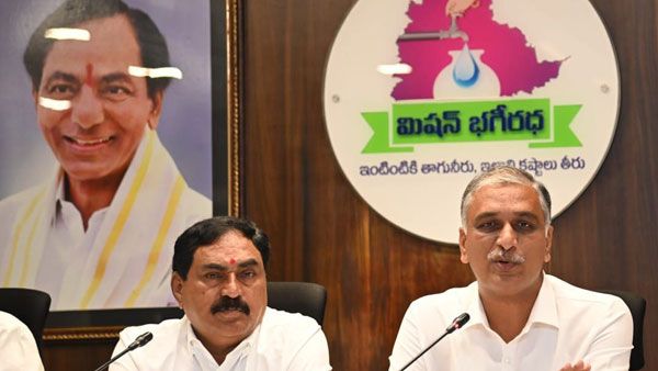 మిషన్ భగీరథ దేశానికి ఆదర్శం.!అక్టోబర్ 2న ఢిల్లీలో అవార్డు అందుకోబోతున్నామన్న మంత్రి హరీష్ రావు.!