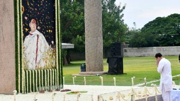 విద్వేష రాజకీయాలకే రాజీవ్ బలి-రాహుల్ ట్వీట్- శ్రీపెరంబుదూర్ లో తండ్రికి నివాళులు