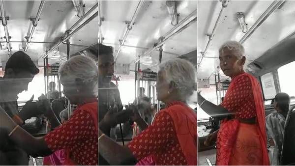 Viral video:అవ్వ..సూపర్, టికెట్ ఇచ్చేవరకు వదల్లేదుగా, వైరల్