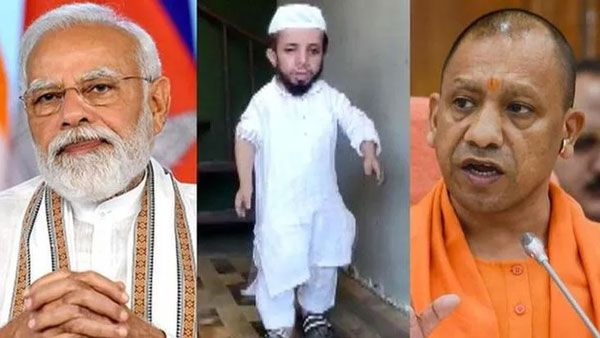 2.3 అడుగుల మరుగుజ్జు, 3 అడుగుల యువతితో పెళ్లి, మోడీ, యోగికి ఇన్వైట్