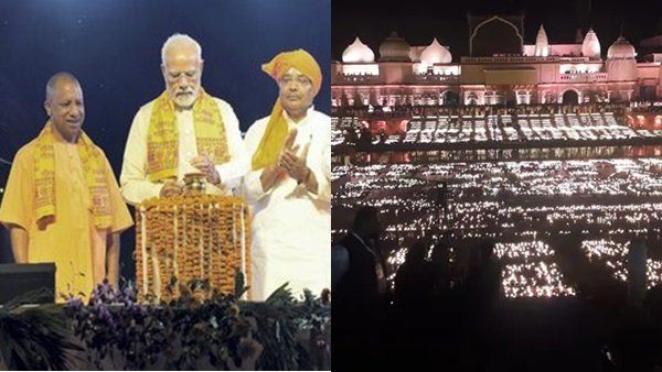 DIWALI 2022: దీపకాంతుల్లో మెరిసిన అయోధ్య- గిన్నిస్​ రికార్డు..!!