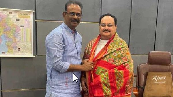 బీజేపీలో చేరిక ఖరారు: జేపీ నడ్డాను కలిసిన బూర నర్సయ్య గౌడ్