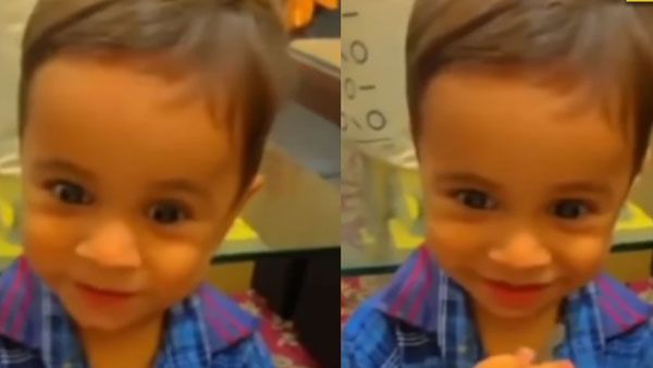 VIRAL VIDEO:వావ్.. చిన్నారి అదుర్స్, నవ్వుతూ మైమరిపించి, వైరల్