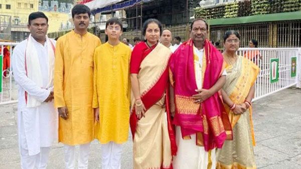 ఏపీ ప్రపంచంలోనే నెం. 1, బీఆర్ఎస్ సక్సెస్: తిరుమలలో తెలంగాణ నేతలు