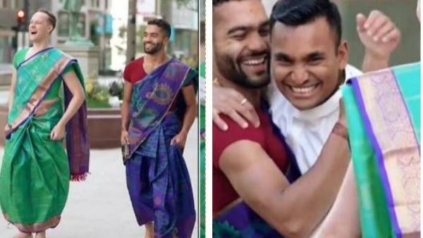 VIRAL VIDEO:ఫ్రెండ్‌ను సర్ ప్రైజ్ చేసిన దోస్తులు, చీర కట్టుకొని వచ్చిన బాయ్స్