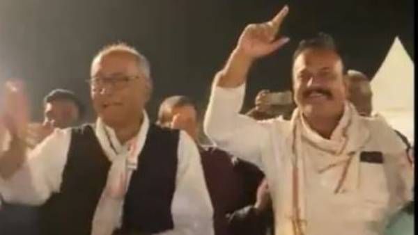 VIDEO:దిగ్గీరాజా స్టెప్పులు.. జోరుగా, హుషారుగా, కారణమిదే