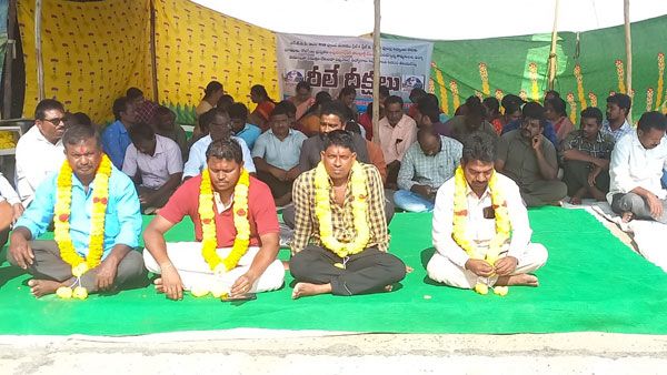 ఆర్టీపీపీ వద్ద ఆందోళన తీవ్రం - జీవో 163 అమలు కోసం..!!