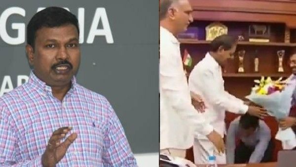 కేసీఆర్ పాదాలు తాకటం అదృష్టం; ఒక్కసారి కాదు వందసార్లు మొక్కుతా: హెల్త్ డైరెక్టర్ శ్రీనివాసరావు