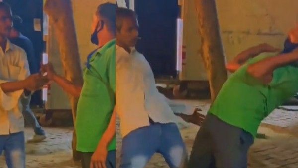 VIRAL VIDEO:మద్యం మత్తులో ఇలా.. ఇద్దరు కొట్టుకుంటూ, స్టెప్పులు.. వైరల్