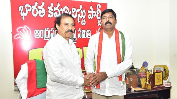 ఏపీలో కీలక పరిణామం- సీపీఐ ఆఫీసుకు పీసీసీ ఛీఫ్-మళ్లీ కాంగ్రెస్, కమ్యూనిస్టుల పొత్తు ?