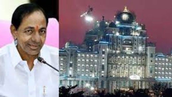 KCR: నూతన సచివాలయ నిర్మాణాన్ని పరిశీలించిన సీఎం కేసీఆర్.. ఆ ఒక్కటి మార్చాలంటూ సూచన..!