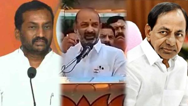 జాతీయ జెండాకు, రాజ్యాంగానికి అవమానం: కేసీఆర్‌పై బండి సంజయ్, రఘునందన్ ఫైర్