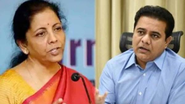 మోడీ వాగ్ధానాలకు టైమొచ్చిందంటూ నిర్మలా సీతారామన్‌కు కేటీఆర్ లేఖ