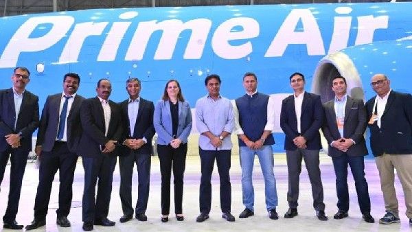 హైదరాబాద్‌పై అమెజాన్ ప్రేమ! తొలి ప్రైమ్ ఎయిర్ కార్గో శంషాబాద్‌లో ప్రారంభం