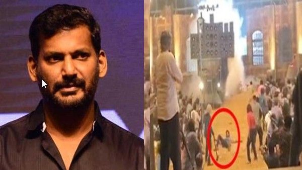 Vishal: దూసుకొచ్చిన ట్రక్కు.. చావుకు అంగుళాల దూరంలో.! (వీడియో)
