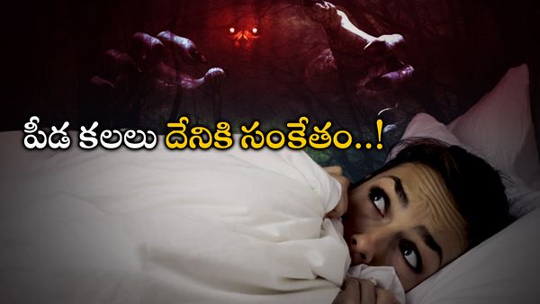 Astrology: పదే పదే పీడ కలలు వస్తున్నాయా..! అయితే ఈ పని చేయండి..!