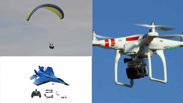 కరీంనగర్ లో డ్రోన్స్, పారాగ్లైడర్స్, మైక్రోలైట్ ఎయిర్‌క్రాఫ్ట్ ల వినియోగంపై నిషేధం.. కారణమిదే!!