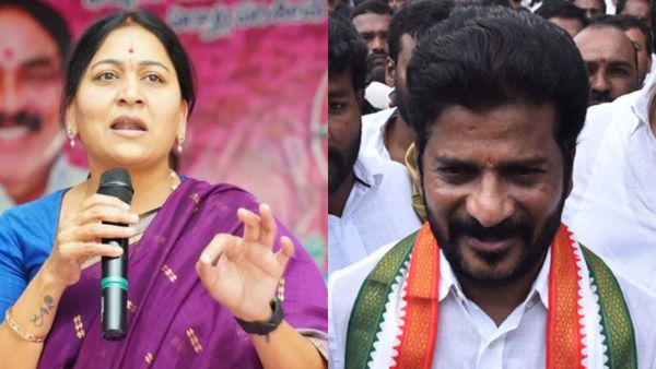 రేవంత్ రెడ్డి బలుపెక్కి మాట్లాడుతున్నావ్; చెప్పు దెబ్బలు తింటావా: కవిత ఆగ్రహం