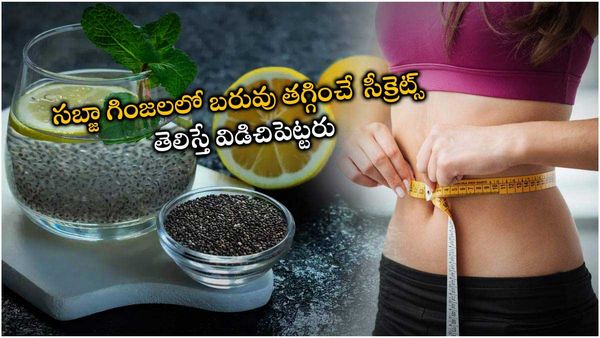 health tips: ఆరోగ్యంపై సబ్జా గింజల మ్యాజిక్: బెనిఫిట్స్ మామూలుగా లేవుగా!!